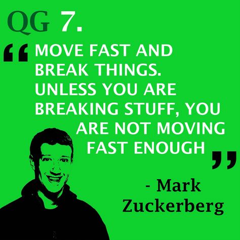 Smash records and break barriers  #quote #markzuckerberg Intelligent People, Mark Zuckerberg, Good Advice, Affiliate Marketing, Inspirational Quotes, Marketing, Memes, Quotes