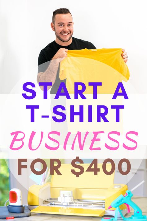 Want to start a t-shirt business to make a little extra side money – or maybe even a full-time business? We’re going to show you how you can get started for under $400!How great would it be to have a side hustle that you can start right within your own home? Work your own hours and build your very own business and be your own boss. If you’ve been wanting a home-based business that’s easy to set up and fun to maintain, this might just be the one for you. Cricut Hacks, Weeding Tools, Simple Crafts, Craft Techniques, Cricut Explore Air 2, Shirt Business, Cricut Craft, Own Boss, Side Money