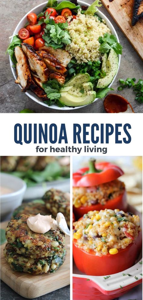 Ever heard of quinoa? It's like this super-seed that's gluten-free and whole grain, tastes like a mash-up of oatmeal and rice, and packs a punch with protein, fiber, and iron. Time to get creative with those quinoa recipes and fuel up right! Quinoa Recipes Healthy Easy, Egg Quinoa, Quinoa Meals, Healthy Quinoa Recipes, 30 Minute Meals Healthy, Quinoa Recipes Easy, Quinoa Recipes Healthy, Quinoa Dishes, Healthy Quinoa