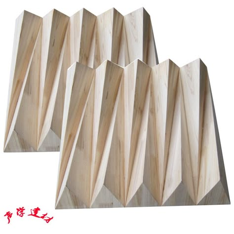 2d diffusion plate Two-time remainder diffusion plate ceiling audio-visual room Diffuser plate Studio Diffuser Wall Amplification Acoustic Diffuser, Wooden Ceiling Design, Wood Speakers, Loft Inspiration, Wood Art Design, Triangle Wall, Room Diffuser, 3d Cnc, Wood Mosaic