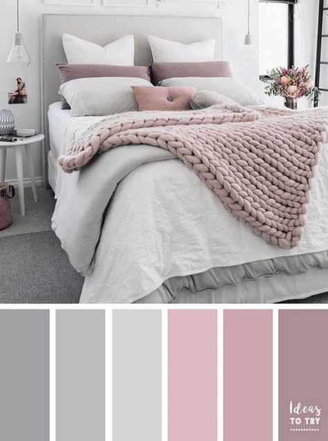 Wonderful Photographs Color Palette for bedroom Popular No matter if you are a newbie or a classic hands, how to use coloration will be essentially the most #bedroom #Color #Palette #Photographs #Popular #Wonderful Pale Pink Bedrooms, Mauve Bedroom, Beautiful Bedroom Colors, Cozy Pillows, Pillows Ideas, Bedroom Colour Palette, Bedroom Color, Bilik Tidur, Perfect Bedroom