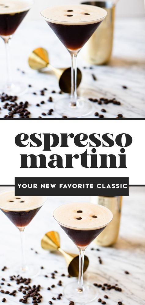 Easy Espresso Martini, Expresso Recipes, Best Espresso Martini, Easy Espresso, Coffee Vodka, Espresso Vodka, Martini Recipes Vodka, Tall Dark And Handsome, Dark And Handsome