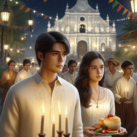 Juanito Alfonso and Carmela Isabella Christmas Date in 1891 eating puto bongbong I love you since 1892 I Love You Since 1892, Carmela Isabella, Simbang Gabi, Christmas Date, Sign Language, Philippines, I Love You, Love You, Wattpad