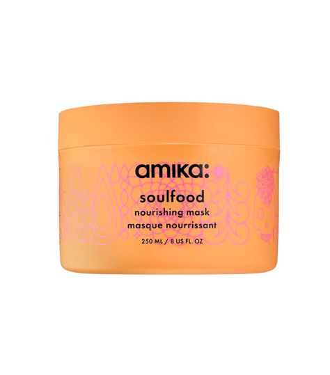 Amika Soulfood Nourishing Hair Mask Hair Mask To Buy, Anika Hair Products, Cute Hair Products, Best Hair Masks, Amika Instant Shine Mask, Amika Soul Food Mask, Amika Hair Mask, Anika Hair Mask, Hair Masks