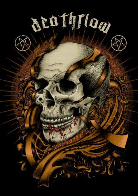 I will draw dark art illustration with high quality Pantera Band, Arte Heavy Metal, Dimebag Darrell, Rock Band Posters, Heavy Metal Art, Snake Art, Band Wallpapers, Avenged Sevenfold, Dark Art Illustrations