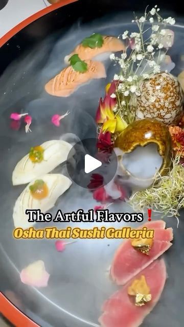 Skylar Currie on Instagram: "Completely captivated by the stunning new vibe at Osha Thai Sushi Galleria (Buckhead, Atlanta)! 🍣✨ @osha_thai_sushi_galleria is redefining Thai & Japanese fusion with dishes that are both artistic and unforgettable. Their motto, “Art is not what you see, but what you make others see,” truly sets the tone for the experience.

Every dish was a masterpiece! From perfectly balanced shrimp skewers, chicken dumplings, and crispy spring rolls to standout entrees like fried lobster and shrimp, and a next-level pad thai packed with shrimp, veggies, and a flavorful sauce.

✨ Must-try alert! The newly added Torched Aburi Nigiri Set literally arrived smoking and stole the show with its incredible flavors and jaw-dropping presentation.

🔥 Ready to indulge? Secure your tab Skewers Chicken, Lobster And Shrimp, Fried Lobster, Chicken Dumplings, Shrimp Skewers, Buckhead Atlanta, Chicken And Dumplings, Spring Rolls, Pad Thai