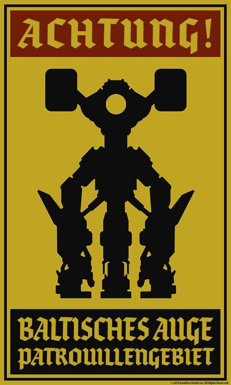 Meet the Robotic enemies of Wolfenstein: The New Order Video Game Wallpapers, Wolfenstein The New Order, Big Pen, Video Game Images, Mech Design, Gamer Stuff, Month May, Create Your Own Adventure, She Wolf