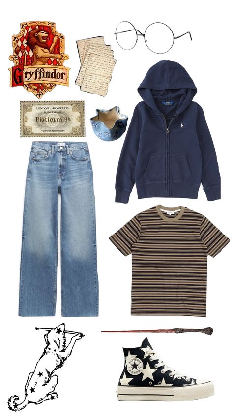 harry potter • modern day outfit What To Wear To Universal Studios Outfit Ideas Harry Potter, Harry Potter Fits, Universal Studios Harry Potter Outfit, James Potter Outfit, Harry Potter Aesthetic Outfits, Harry Potter Outfits Aesthetic, Harry Potter Outfit Ideas, Harry Potter Modern, Harry Potter Fashion