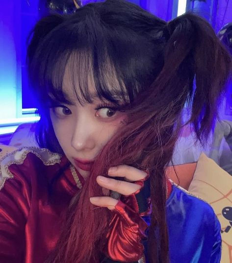 #giselle #aespa #kpop Aespa Selca, Giselle Icon, Aespa Icons, Aespa Giselle, Giselle Aespa, Girls Halloween, Harley Quinn, Kpop Girls, Halloween