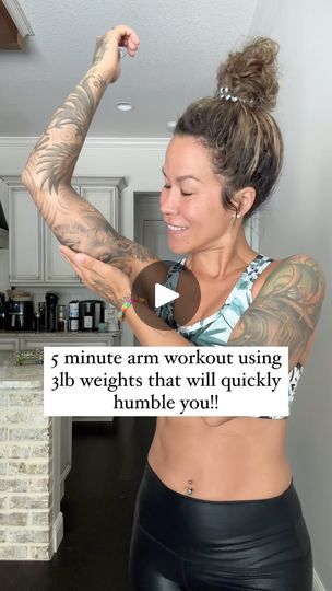 5 Min Arm Workout, 5 Minute Arm Workout, Standing Ab Exercises, Arm Exercises, 30 Day Fitness, 30 Day Workout Challenge, Fitness App, My Fitness, Bebe Rexha