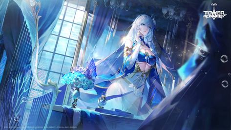 A new trailer of Tower of Fantasy focuses on the new simulacrum Fiona, showing off her model and skills. 😍 Tower Of Fantasy Game, Tower Of Fantasy, Game Banner, Fantasy Wallpaper, Discord Banner, New Trailers, Fantasy Games, Wallpaper Pc, Fire Emblem