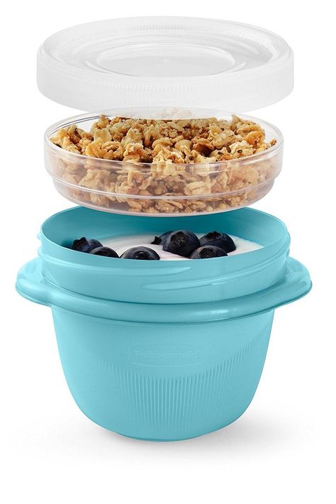 10 Easy Meal-Prep Products That Will Help You Eat Breakfast on the Go — All From Amazon! Meal Prep Must Haves, Yogurt And Granola, Meal Prep Containers, Lifting Weights, Breakfast On The Go, Breakfast Meal Prep, Food To Go, Food Container, Easy Meal Prep