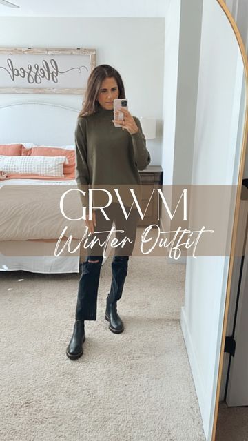 Green Sweater Winter Outfit, Green Turtleneck Outfit Winter, Olive Green Turtleneck Outfit, Olive Sweater Outfit, Olive Green Sweater Outfit, Green Turtleneck Outfit, Turtleneck Outfit Winter, Style Oversized Sweater, Green Sweater Outfit