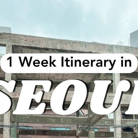 Seoul 🇰🇷 서울 여행 가이드 Travel | Hotels | Food | Tips on Instagram: "@nessa.huangg shows us everything we can do in 1 week in Seoul! 🤩🇰🇷

Save this for your next Korea trip! ✈️" Insadong Street, Gwanghwamun Square, Hongdae Street, Gwangjang Market, Starfield Library, Hanok Village, Gyeongbokgung Palace, Bukchon Hanok Village, Lotte World