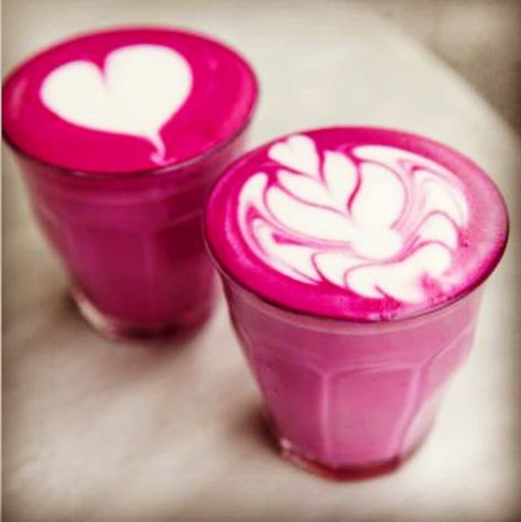 What do you think of Pink Pitaya Lattes? . . Do you like Dragon Fruit? . . Would you drink it more often if you knew the positive benefits… Superfood Lattes, Pink Pitaya, Pink Foods, Sweet Drinks, Coffeehouse, Coffee Bean, Dragon Fruit, The Loop, Superfoods