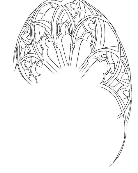 Stained Glass Tattoo Design, Church Windows Tattoo, Gothic Window Tattoo Design, Church Window Tattoo Design, Horror Mandala, Cathedral Tattoo Design, Church Tattoo Design, Church Window Tattoo, Cathedral Window Tattoo