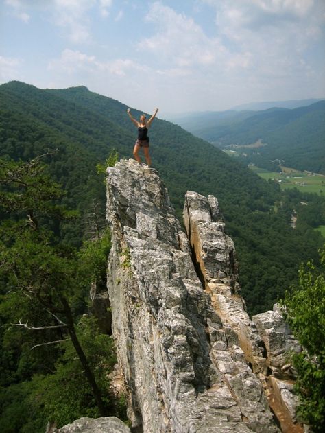 6) Seneca Rocks, located in Pendleton County, WV. West Virginia Vacation, Seneca Rocks, West Virginia Mountains, West Virginia Travel, West Va, Virginia Vacation, Underground Caves, New River Gorge, Virginia Travel