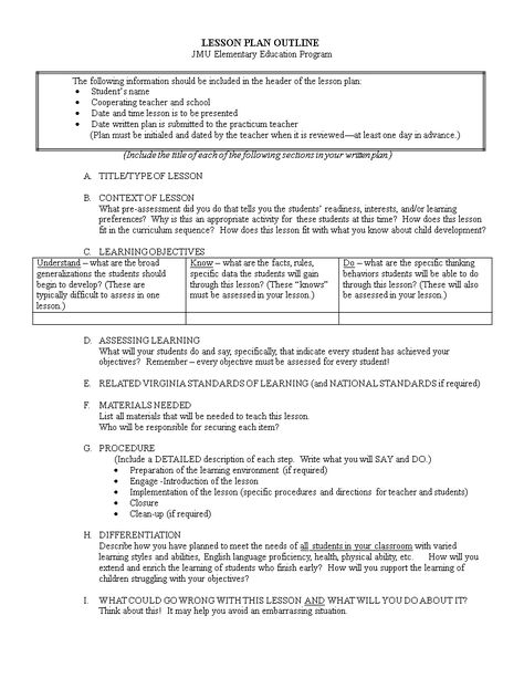 Elementary Lesson Plan Outline - How to create an Elementary Lesson Plan Outline? Download this Elementary Lesson Plan Outline template now! Lesson Plan Outline, Time Lessons, Outline Template, Writing Planning, School Date, Elementary Lesson Plans, Elementary Education, Lesson Plan, Business Template