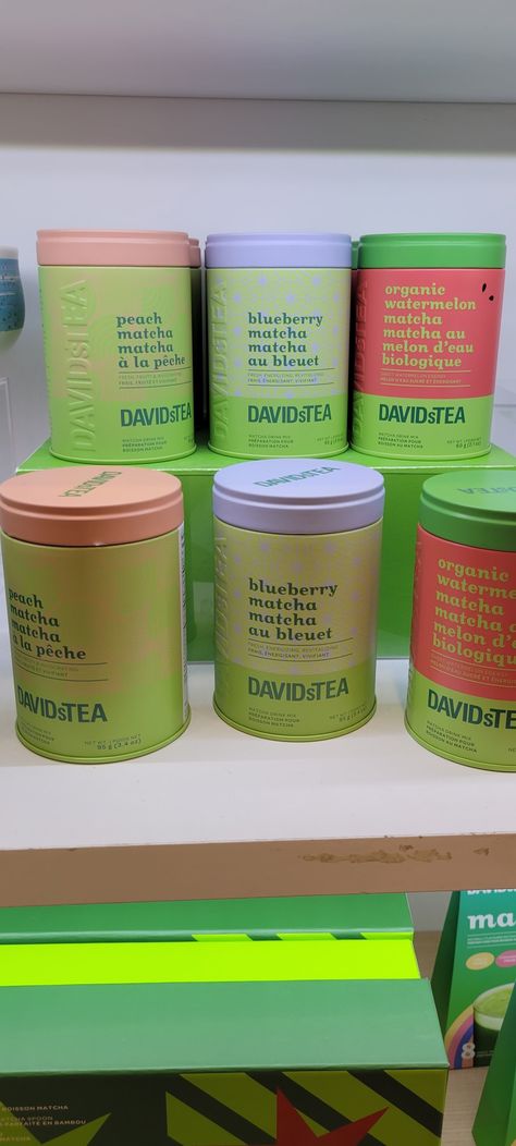 David's tea Davids Tea, Silly Things, Tea Tins, Coffee Creamer, Tea Blends, Christmas Wishlist, Christmas List, Melon, Matcha