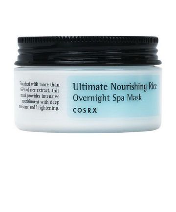 Cosrx Ultimate Nourishing Rice Overnight Spa Mask, $18 Spa Mask, Like Rice, Spa Masks, Sleeping Mask, Skincare Ingredients, K Beauty, Vaseline, Beauty Brand, Coconut Oil Jar