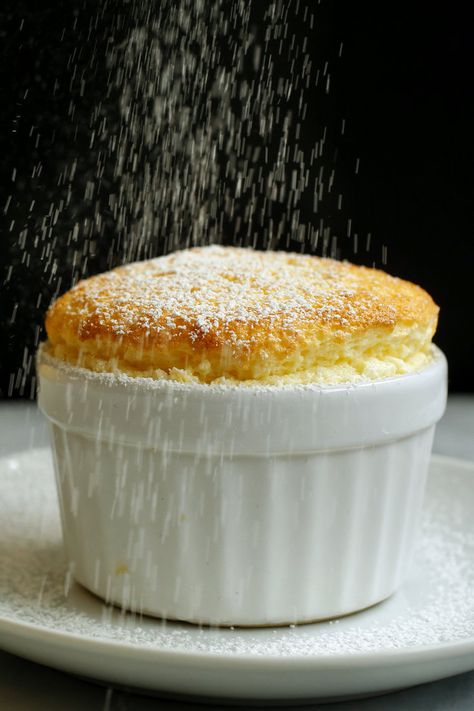 Suffle Recipe Lemon, Souflee Recipes, Dessert Souffle, Nytimes Cooking, Lemon Souffle, Souffle Recipe, Souffle Recipes, Guilt Free Dessert, Nyt Cooking