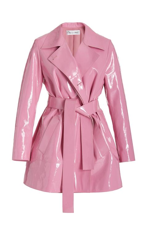 Custom Wardrobe, Stage Style, Pink Trench Coat, Jacket Fur, Fur Shoes, Leather Trench Coat, Moda Operandi, Shopping List, Classy Outfits