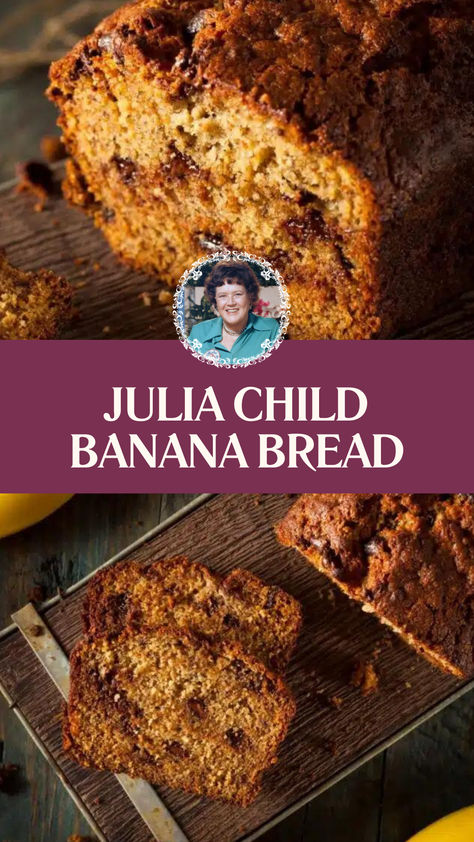 Julia Child Banana Bread Bananas Recipes, Ripe Bananas, Julia Child, Banana Recipes, Ripe Banana, Chocolate Banana, Vegetable Oil, Skewers, Bananas