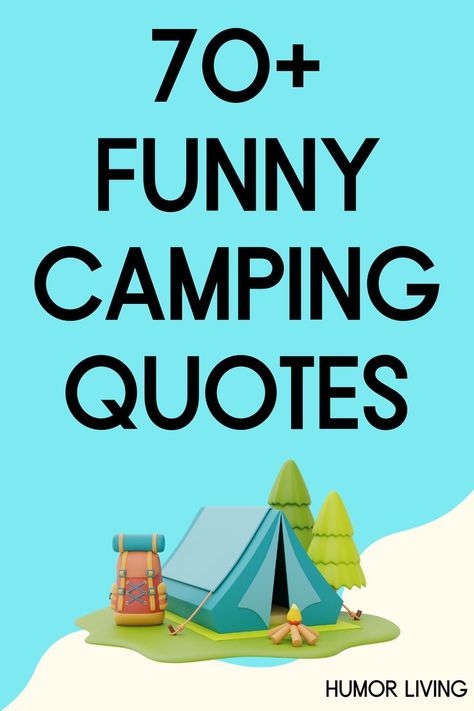 Camping is an excellent way to connect with nature, explore, and relax. Read the funniest camping quotes to inspire and make you laugh. Funny Camping Quotes, Quotes For Inspiration, Camping Quotes, Funny Camping, Connect With Nature, Camping Humor, Quotes To Inspire, Inspirational Quotes, Camping