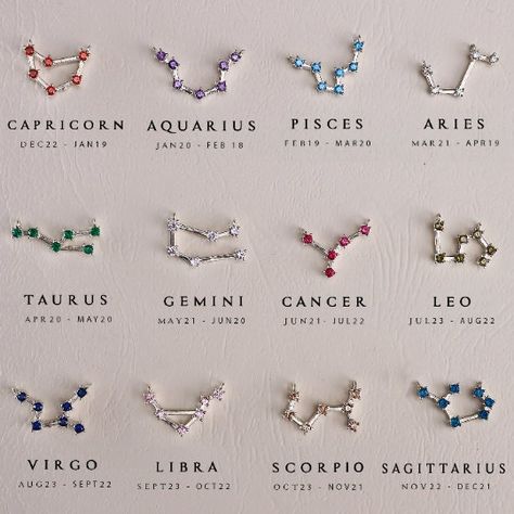 Personalize Jewelry, Aries Jewelry, Aquarius Necklace, Zodiac Constellation Necklace, Astrology Jewelry, Astrology Necklace, Horoscope Necklace, Silver Necklaces Women, Constellation Necklace