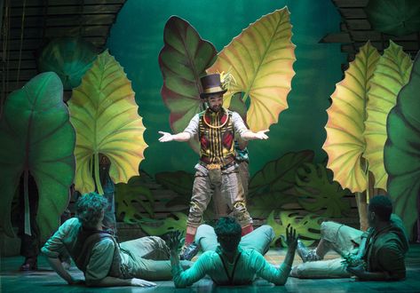 Peter Pan Jr, Giant Leaves, James And Giant Peach, Enchanted Forest Decorations, Puppetry Theatre, Lion King Musical, Peter And The Starcatcher, Lion King Jr, Peter And Wendy