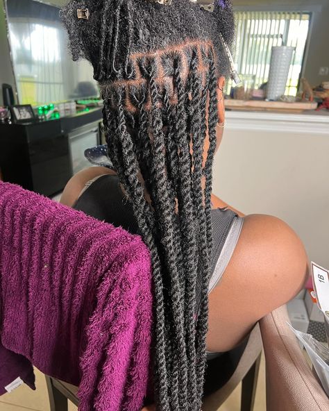 Extended two strands on starter locs 🫶🏽 (Locs started by me) Im ready to do some more of these 🫣 - Link in bio for more Info - ✨Helping Blessed Babes feel and look their best ✨ #Locknotbob #Tampasoftlocs#tampabraider#softlocstyles#protectivestyles#orlandobraider #SoftLocs#hairstylist#explorepage#hairinspo #bohemiantwist#Locextensions#Distressedlocs#knotlesssoftlocs#locstyles#marleytwistoverlocs#bohotwist#starterlocs#orlandofauxlocs#loclivin#copperlocs#softlocstyles#gingerlocs#locretw... Loc Extensions, Starter Locs, Im Ready, Locs, Hair Stylist, Link In Bio, Braids, Twist, Hair