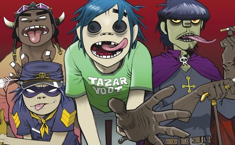 Gorillaz New Album Coming in 2016 Says Damon Albarn Gorillaz 2 D, Jamie Hewlett Art, Gorillaz Band, Russel Hobbs, Plastic Beach, Monkeys Band, Jamie Hewlett, Gorillaz Art, My Love Song