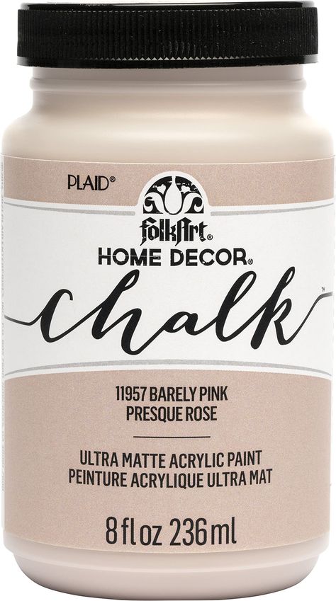 PRICES MAY VARY. VERSATILE SIZE - This unique chalk acrylic paint comes in a convenient 8 oz size and has a rich, highly pigmented formula - perfect for all your home décor projects! ULTRA-MATTE FINISH - When dry this versatile acrylic chalk paint has a beautiful ultra-matte finish, requires minimal surface prep, is easy to distress, and can be layered and sanded to give you a perfect aged look and feel USE ON MULTIPLE SURFACES - This unique home décor paint dries quickly on a variety of surface Chalk Furniture, Feeling Used, White Acrylic Paint, Chalk Paint Furniture, Diy Home Decor Projects, Custom Quotes, Diy Arts And Crafts, Glass Decor, Unique Home Decor