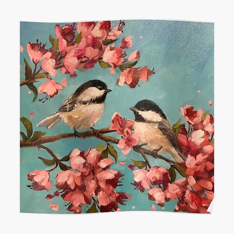 Winter Chickadee, Krista Eaton, Bird Painting Acrylic, Bird Paintings On Canvas, Christmas Birds, Afrique Art, Ipad Snap, Chickadees, Bird Artwork