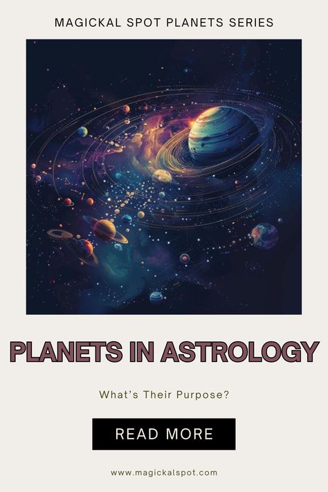 Explore the cosmic roles with 'Planets in Astrology: What’s Their Purpose.' 🌌🪐 Discover how each planet, from ☉ Sun's life force to ♆ Neptune's dreams, shapes our character and life events. Ideal for astrology enthusiasts seeking to understand the deeper meanings and influences of planetary movements. Dive into the universe's blueprint to navigate life with greater insight and harmony. 🔮✨ Witch Astrology, Planets In Astrology, Full Moon Spells, Spirit Animal Meaning, Animal Meanings, Moon Spells, Astrology Planets, New Moon Rituals, Full Moon Ritual