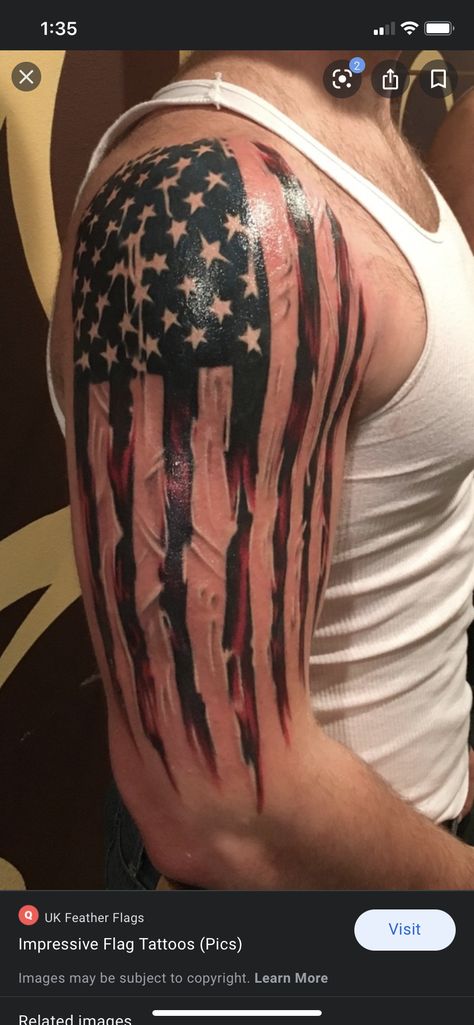 Flag Half Sleeve Tattoo, Flag Shoulder Tattoo, Mexican Flag Tattoos, Usa Flag Tattoo, Black Flag Tattoo, American Flag Sleeve Tattoo, Moutain Tattoos, Usmc Tattoo, Flag Tattoos