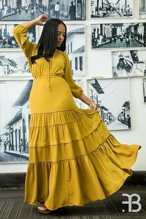 Caribbean Dresses, Stylish Frock Design, Stylish Frocks, Caribbean Dress, Outfits Church, Nigerian Lace Styles Dress, Kaftan Designs, Color Block Maxi Dress, Blouse Casual Fashion