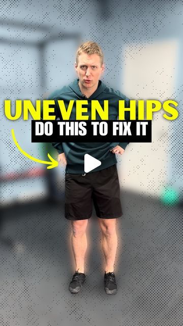 Dr. Mitch Israel | Movement & Mobility Specialist on Instagram: "📐UNEVEN HIPS⁉️
•
•
🤔Do you notice one of your hips is higher than the other? Try this routine!
•
•
1️⃣Reduce Tension: Foam Rolling - 30 Sec
2️⃣Restore Motion: Hip Hikes - 10 Reps
3️⃣Reinfornce: DNS Star Plank - 30 Secs
•
•
Usually uneven hips isn’t caused by just one thing. So, this will help you target several key factors that can lead to it. 
•
•
If this routine helped, then you want to structure this into your warm-ups, or add it to your daily stretch routine!
•
•
⚠️All content is EDUCATIONAL (not medical advice). If you are unsure if this content will help you, DON’T be a hero and seek a local medical or movement professional. 

#unevenhips #hips #hipmobility #hiphike #hipstability #hipexercises #hipstretch #hipstrength One Hip Higher Than The Other, Daily Stretch Routine, Uneven Hips, Hip Alignment, Daily Stretching Routine, Daily Stretches, Stretch Routine, Hip Stretches, Gym Tips