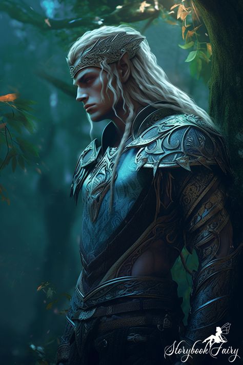 Elven King - AI Art by StorybookFairy Elven King, Male Elf, Elves Fantasy, Art Drawing Sketch, Elf Art, Character Inspiration Male, Fantasy Pictures, Dungeons And Dragons Characters, Fantasy Male