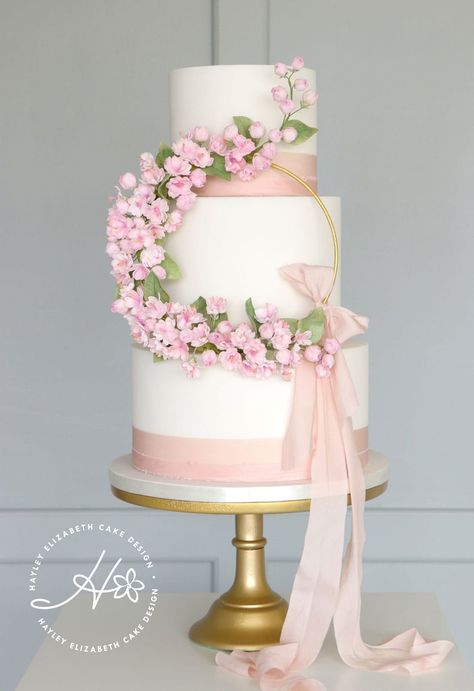 Wedding Cake Pink Flowers, Wedding Cake Dessert Table, Rose Wedding Cake, Sweet Table Wedding, Wedding Cake Fresh Flowers, Wedding Cakes Elegant, Luxury Wedding Cake, Lace Wedding Cake, Floral Wedding Cakes