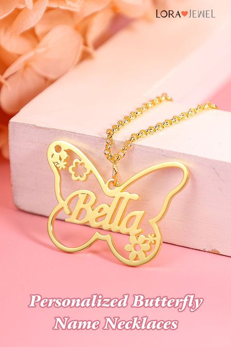 Custom Gold Jewelry, Cat Necklace Gold, Wedding Flower Jewelry, Antique Necklaces Design, Name Necklace Silver, Gift For Yourself, Gold Jewelry Simple Necklace, Heart Necklace Diamond, Gold Ring Designs