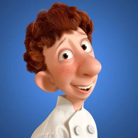 Guy From Ratatouille, Ratatouille Characters, Ratatouille Movie, Ratatouille 2007, Ratatouille Disney, Male Cartoon Characters, Disney Pixar Movies, Pixar Characters, Boy Character