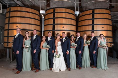 Sage Green Bridesmaid With Groomsmen, Sage Green Bridesmaid Dresses Wedding Party, Spring Winery Wedding Colors, Sage Green Bridesmaid Dresses And Groomsmen, Sage Green Bridesmaid Dresses With Groomsmen, Sage Bridesmaid Dresses With Groomsmen, Green Bridesmaid Dresses With Groomsmen, Sage Bridal Party, Green Bridesmaid Dresses Spring