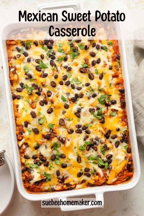 Spicy Chipotle Sauce, Mexican Sweet Potato, Sweet Potato Tater Tots, Mexican Sweet Potatoes, Sweet Potato Casserole Healthy, Staple Recipes, Black Beans And Corn, Sweet Potato Tots, Sweet Potato Dinner