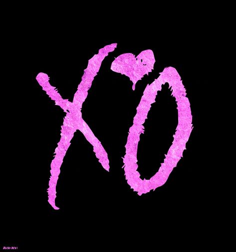 Xo Weeknd Logo, Pink The Weeknd Aesthetic, Pink The Weeknd Wallpaper, The Weeknd Pink Aesthetic, Pink The Weeknd, The Weeknd Pink, Xo Logo, Valentine Verses, The Weeknd Tattoo