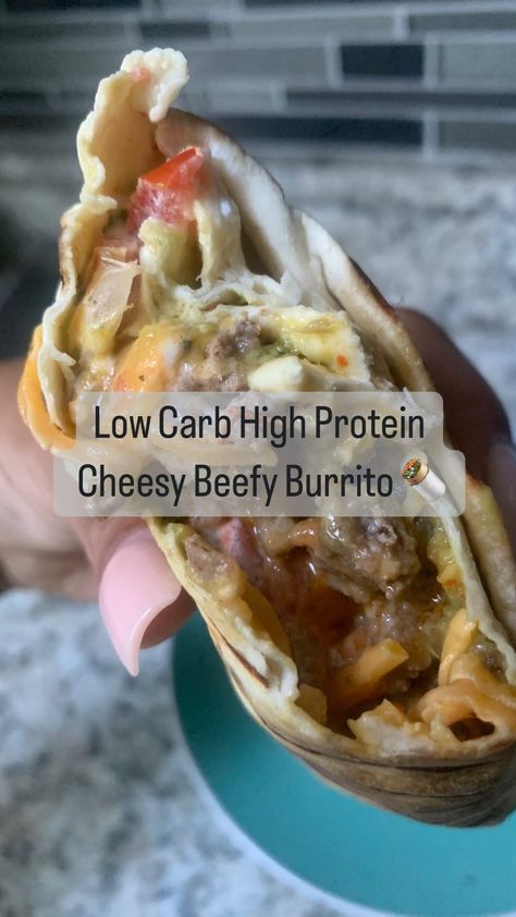 High Protein Burrito Recipe, High Protein Burrito, High Protein Burrito Meal Prep, High Protein Freezer Burritos, High Protein Frozen Burrito, Low Carb High Protein Burrito, Low Carb Taco Bell, Taco Bell Recipes, Beef Wraps