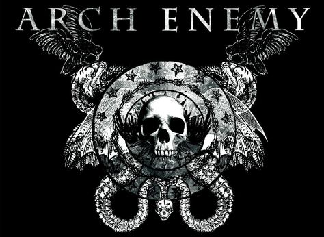 ARCH ENEMY Enemy Wallpaper, Rock Arch, Dark Music, Viking Battle, Metal Band Logos, Arch Enemy, Extreme Metal, Heavy Metal Rock, Horror Show