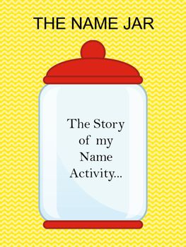 Story Of My Name, Jar Activities, The Name Jar, Name Activity, Teaching Reading Comprehension, Middle School Literacy, Everyone Has A Story, Name Activities, Name Meaning