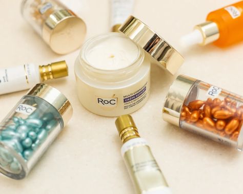 How to Tailor Your Skincare as You Age with RoC Skincare Products - Hello I'm 50ish Roc Products, Roc Skincare, Laser Resurfacing, Face Routine, Erase Wrinkles, Skin Regimen, Turmeric Benefits, Skincare Product, Facial Moisturizers