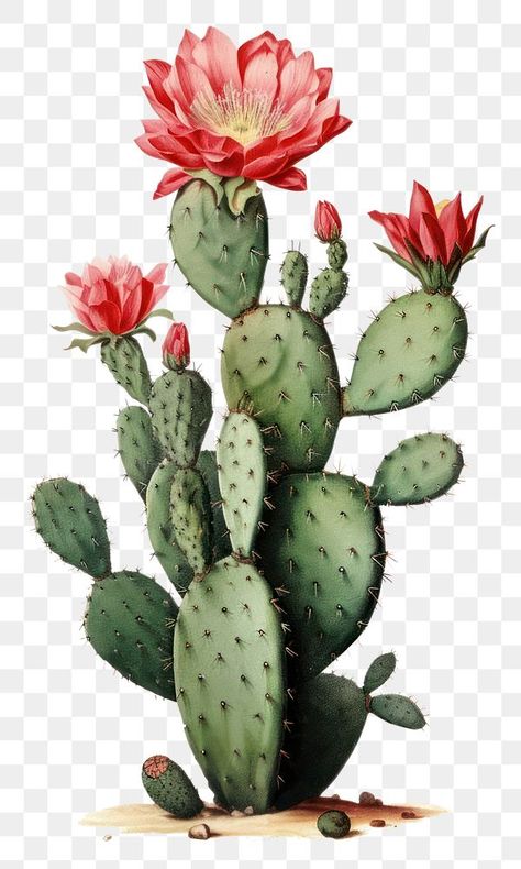 Cactus Flower Watercolor, Cactus Desert Drawing, Prickly Pear Cactus Drawing, Nm Tattoo, Cactus Plants Drawing, Sketching Challenge, Cactus Flower Painting, Desert Drawing, Cactus Scene